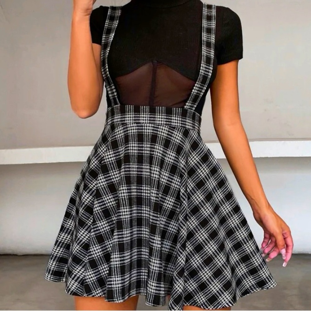 Small SHEIN plaid skirt